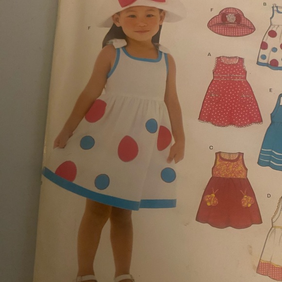 🎉5/$10🎉 Vintage New Look 6474 Size A 1/2 to 4 Sewing Pattern new - Picture 4 of 6